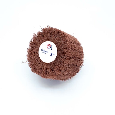 Continental Abrasives 3" x 2" x 1/4" Nonwoven Mounted Flap Wheel Coarse FW-NW32C